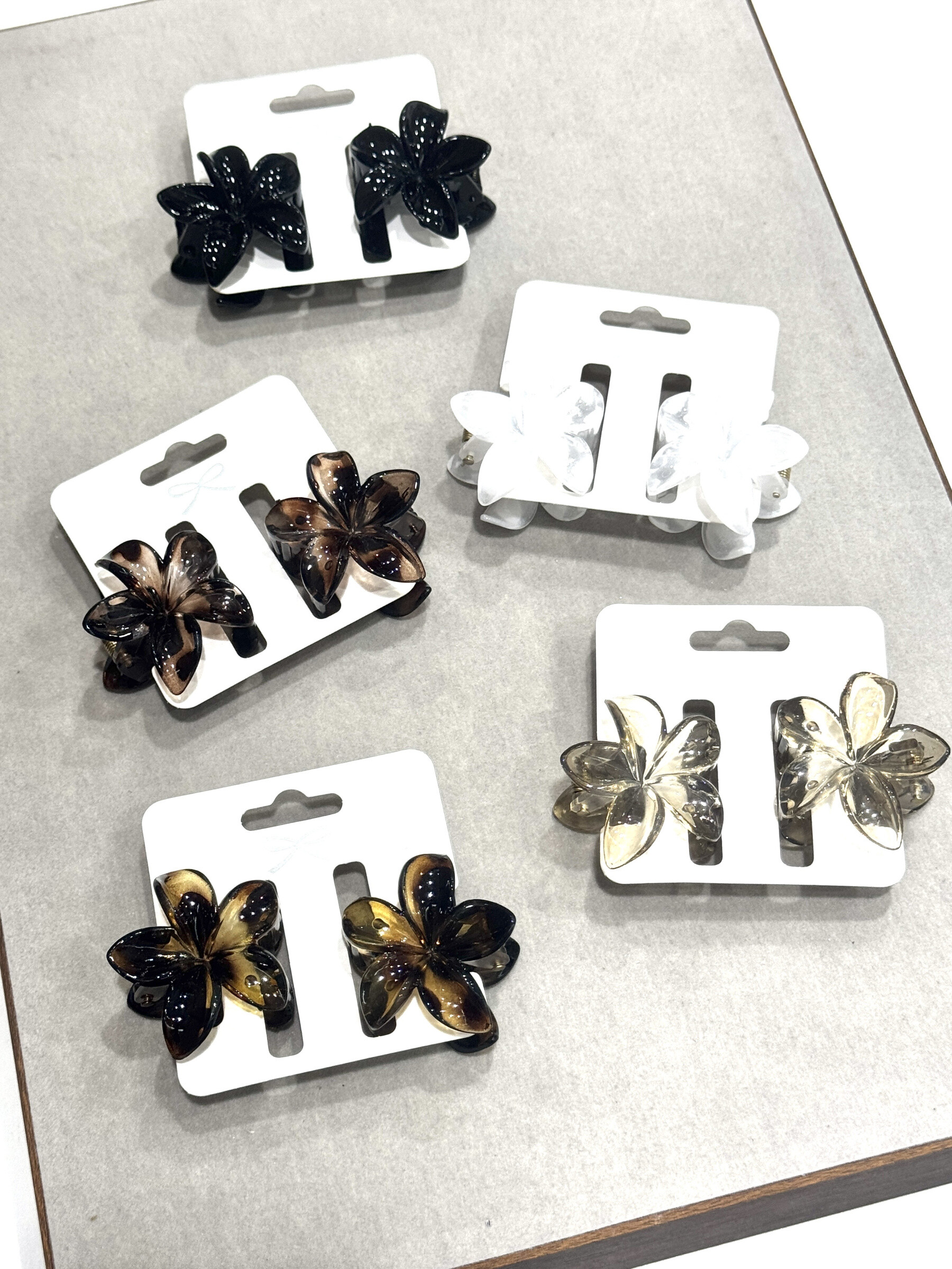 Grossiste MY ACCESSORIES PARIS - LOT DE 2 PETITES PINCES FLEUR