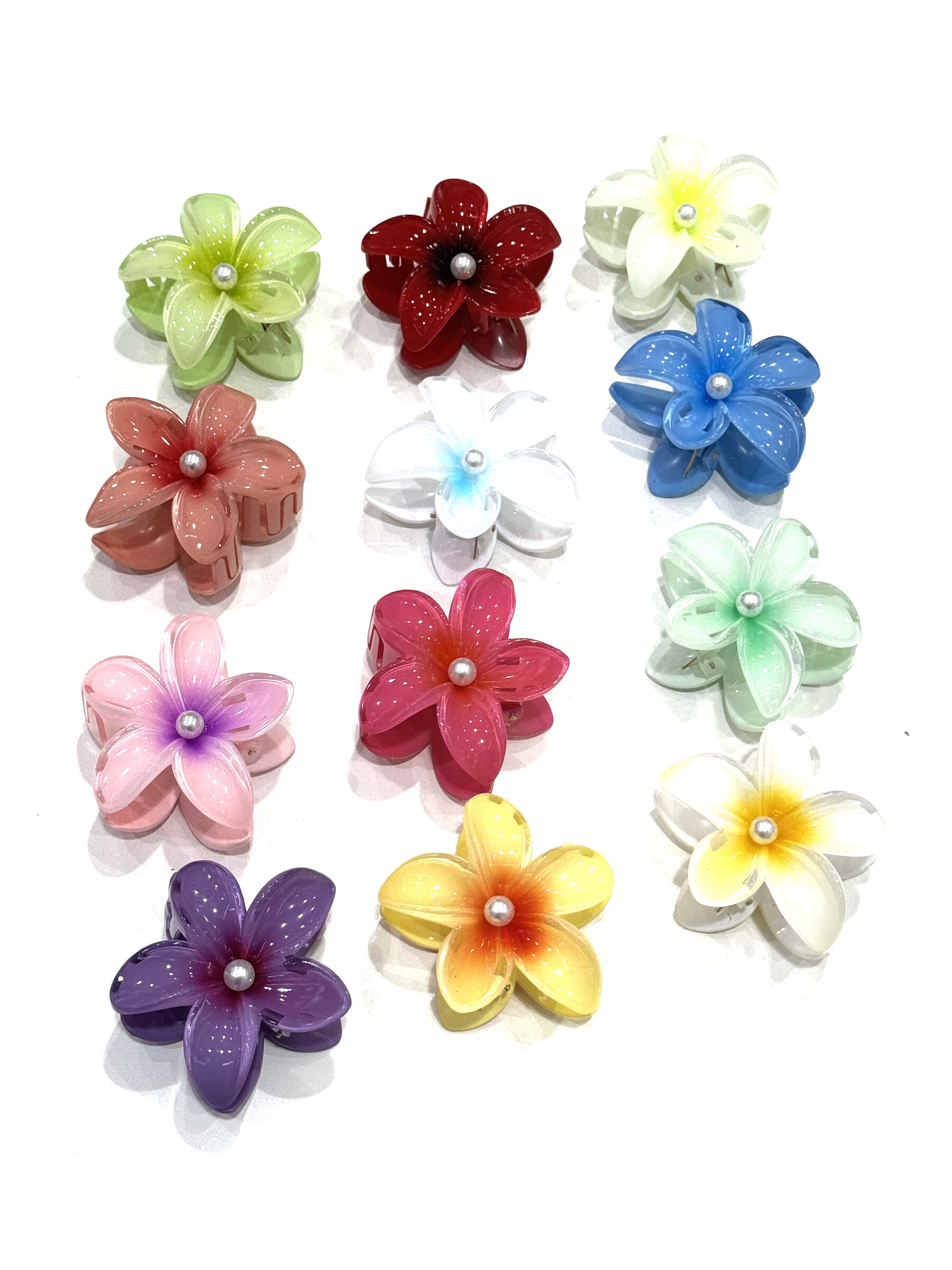 Grossiste MY ACCESSORIES PARIS - PINCE A CHEVEUX FLEUR DE FRANGIPANIER