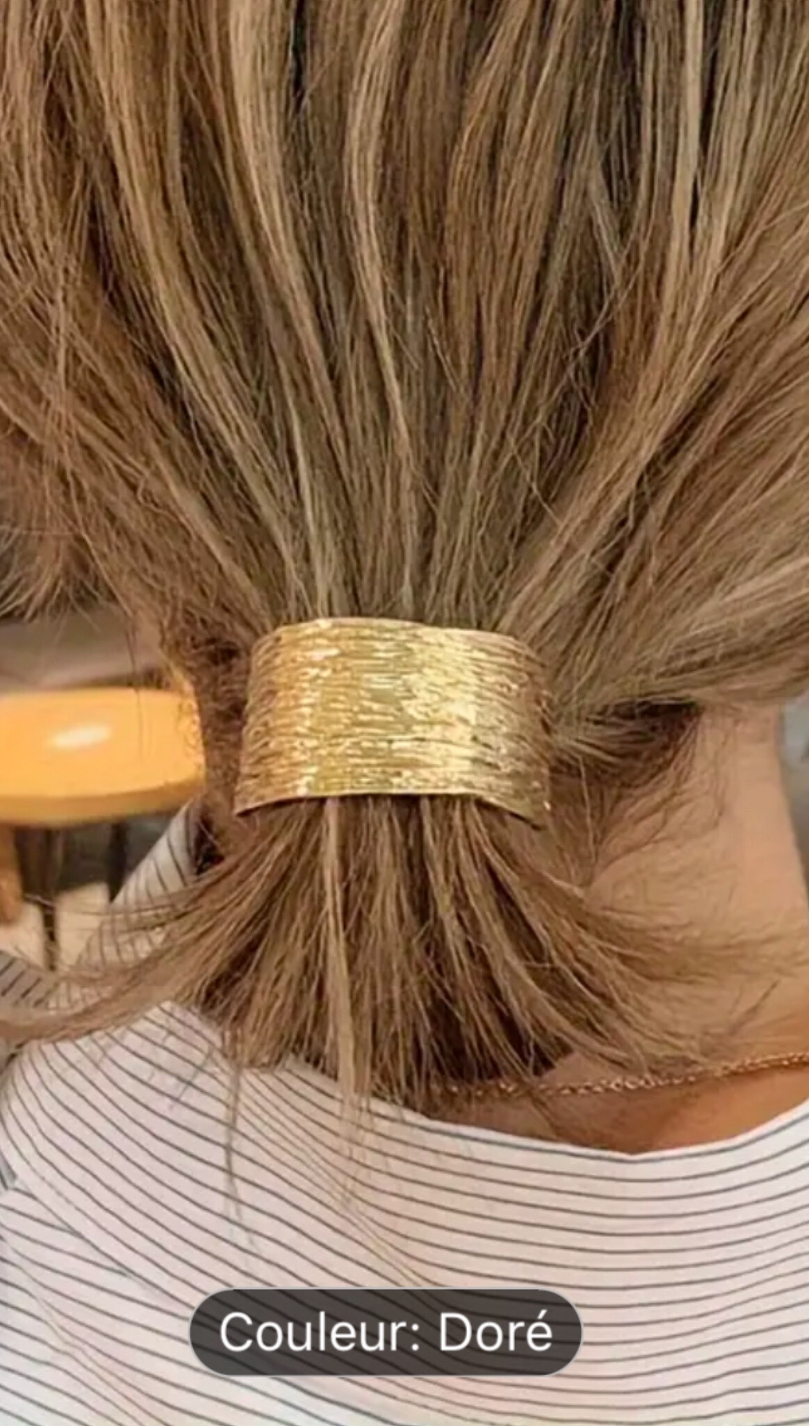 Grossiste MY ACCESSORIES PARIS - ELASTIQUE A CHEVEUX METAL