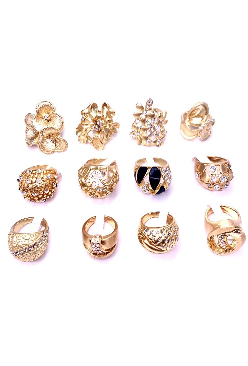 Wholesaler MY ACCESSORIES PARIS - Ring strass