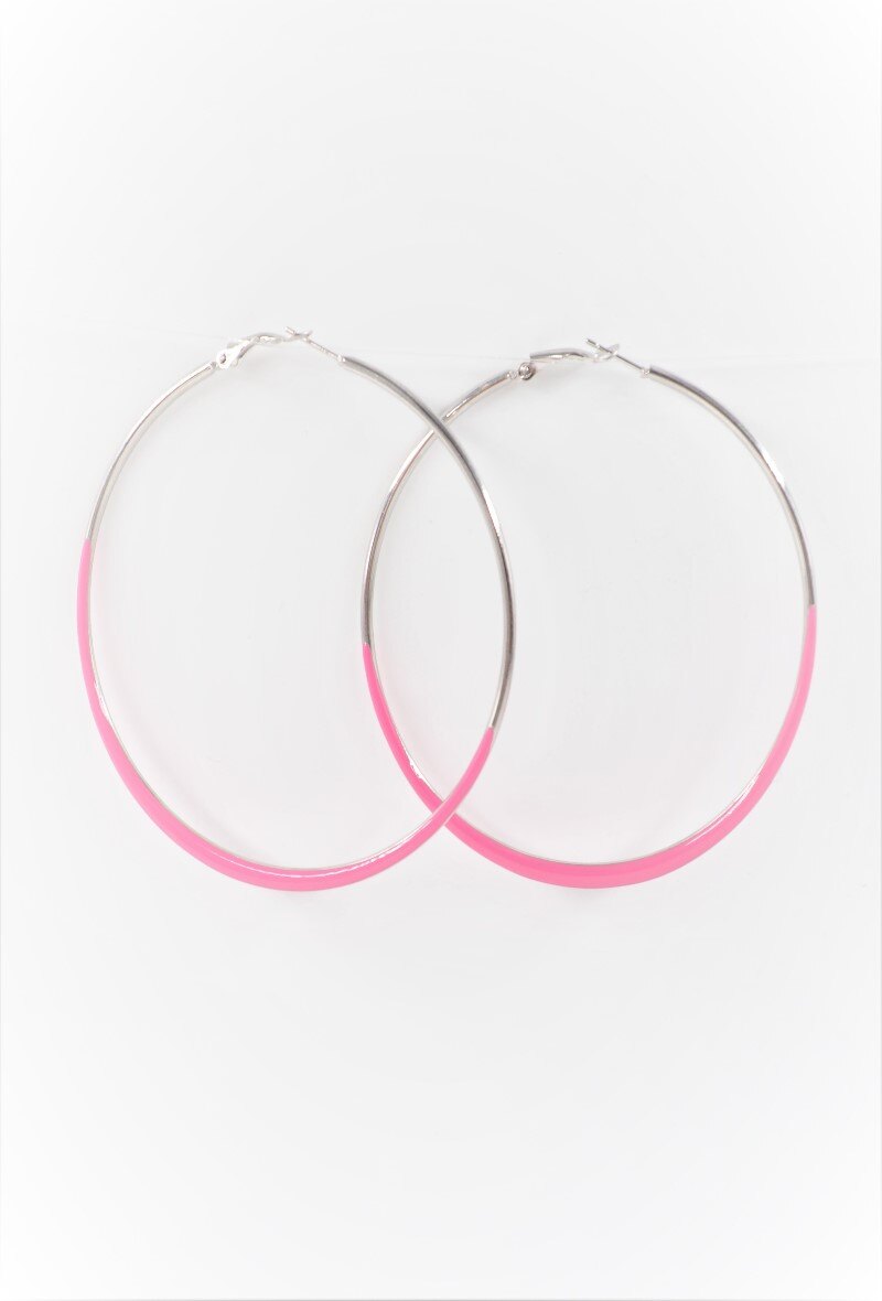 Grossiste MY ACCESSORIES PARIS - Boucle d'oreille CREOLE ROND