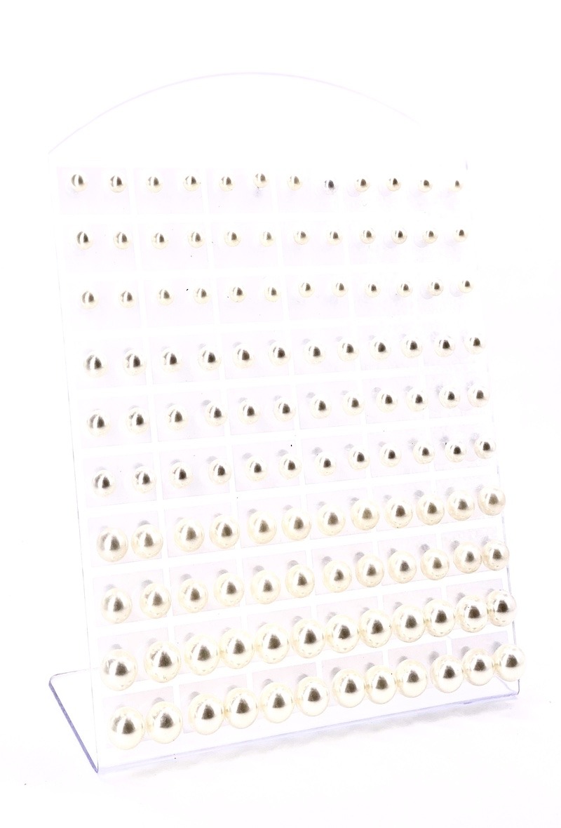 Grossiste MY ACCESSORIES PARIS - Boucle d'oreille perle