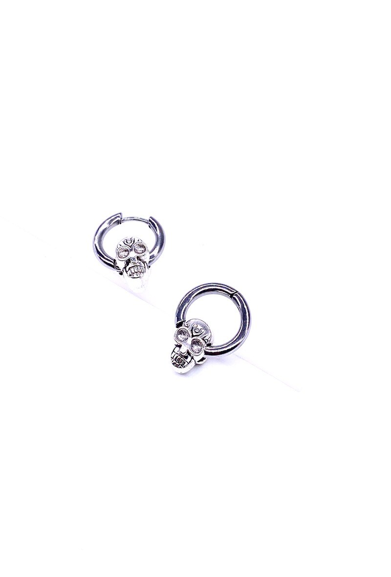 Grossiste MY ACCESSORIES PARIS - Boucle d'oreille acier inoxydable