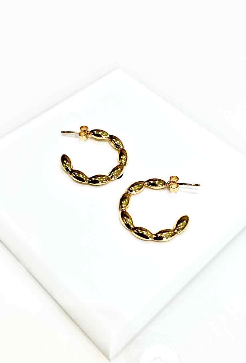 Grossiste MY ACCESSORIES PARIS - Boucle d’oreilles en acier