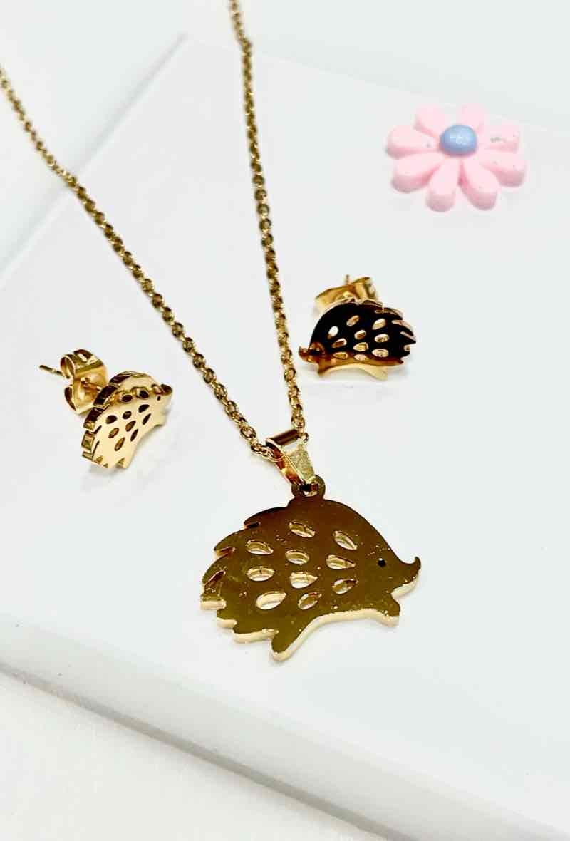 Grossiste MY ACCESSORIES PARIS - Parure en acier,  hérisson
