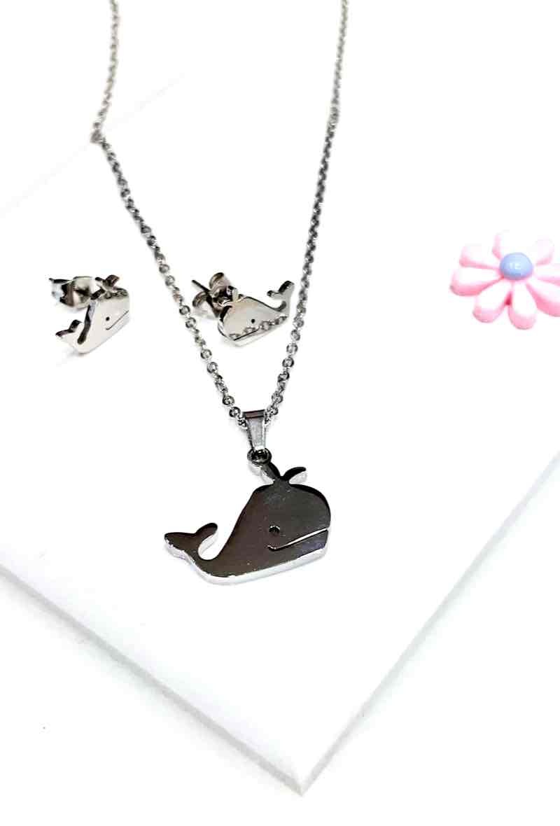 Grossiste MY ACCESSORIES PARIS - Parure en acier.  baleine