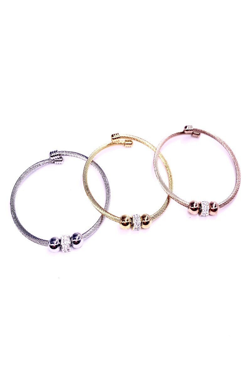 Wholesaler MY ACCESSORIES PARIS - Bracelet stainless steel