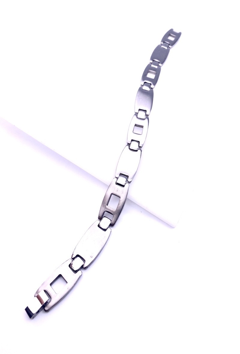 Grossiste MY ACCESSORIES PARIS - Bracelet acier inoxydable