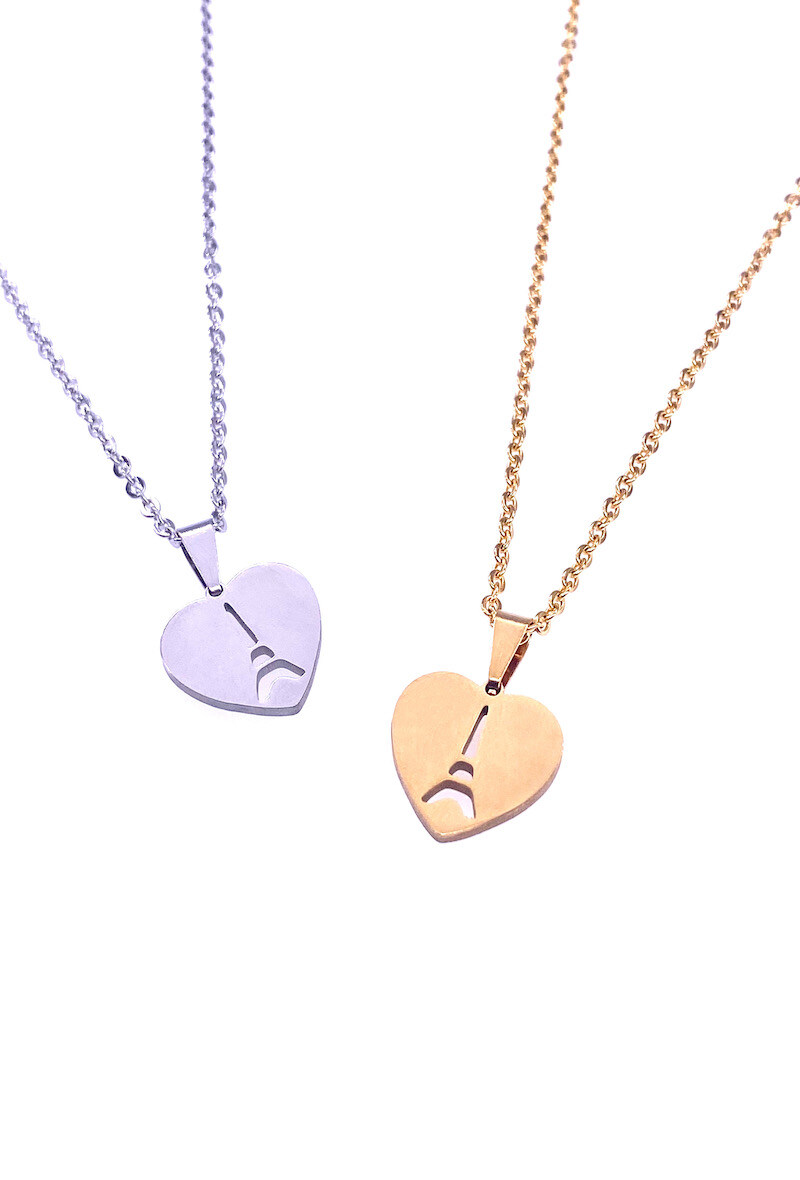 Grossiste MY ACCESSORIES PARIS - Collier acier inoxydable