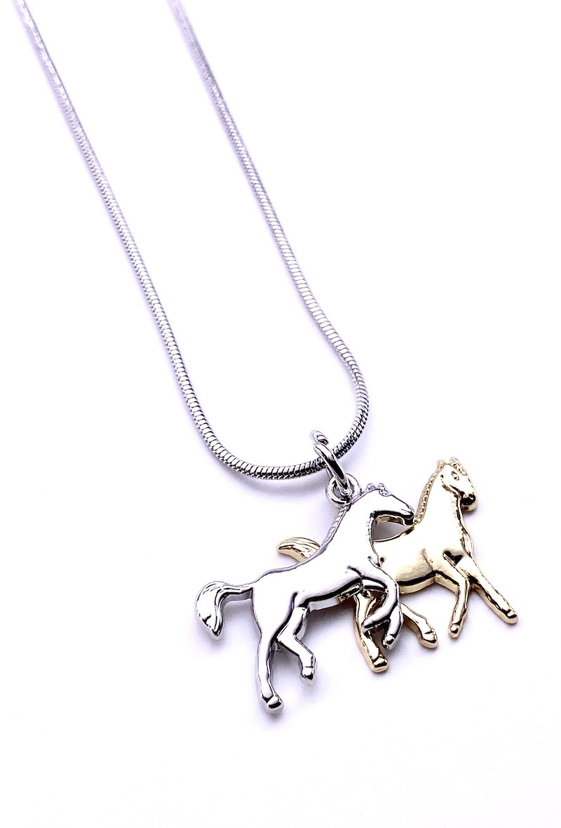 Wholesaler MY ACCESSORIES PARIS - Necklace chain horseshoe