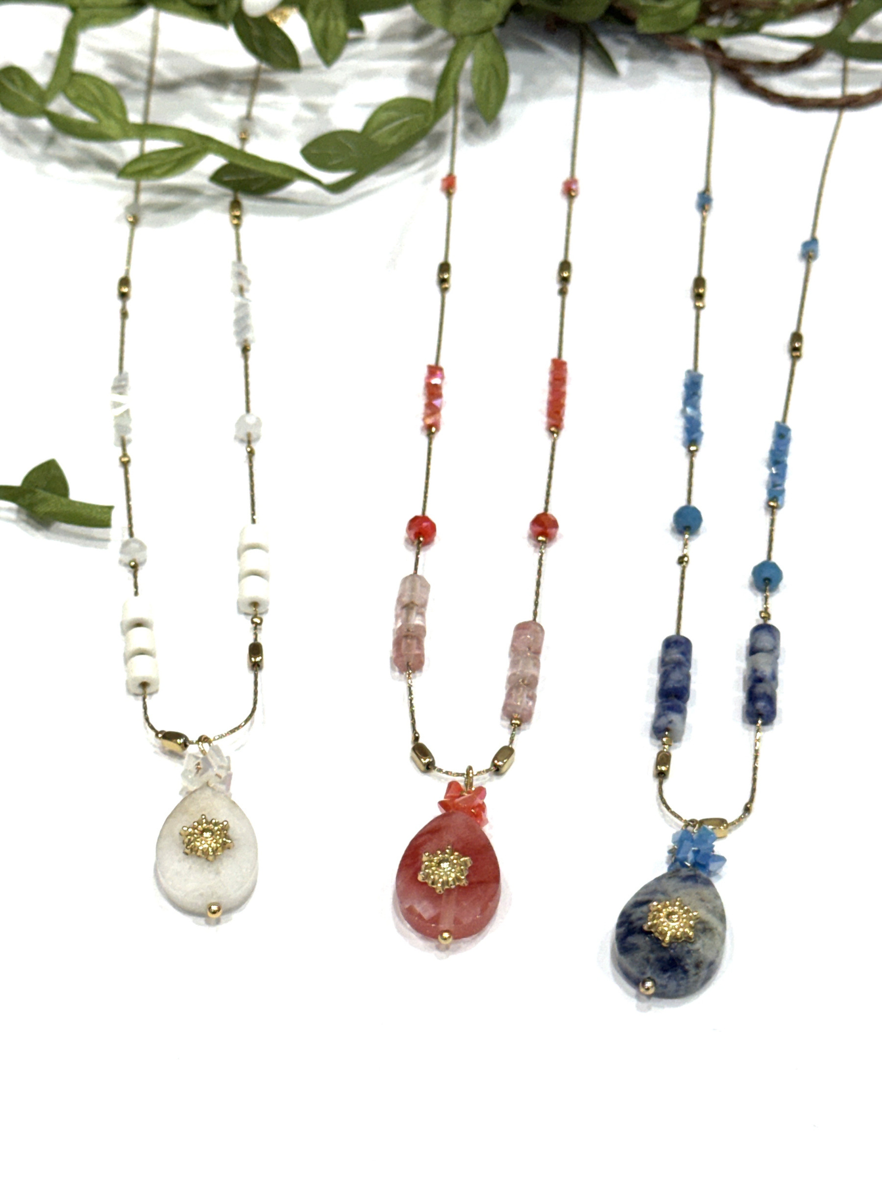 Grossiste MY ACCESSORIES PARIS - COLLIER EN PIERRES NATURELLES