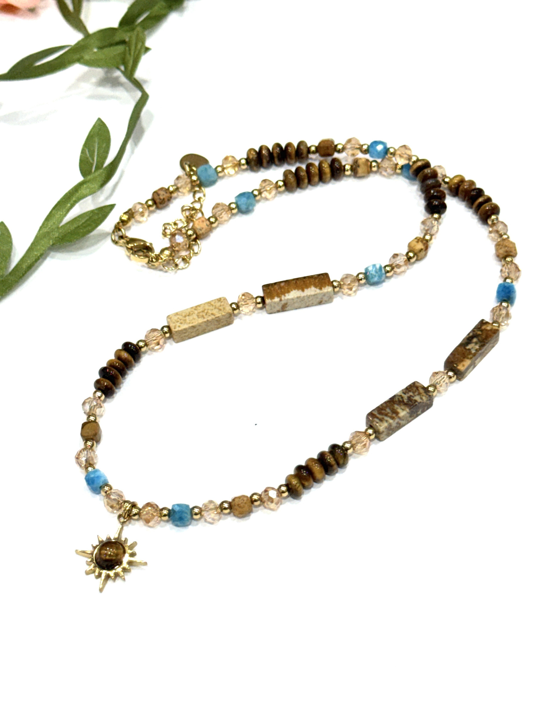 Grossiste MY ACCESSORIES PARIS - COLLIER EN PIERRES NATURELLES