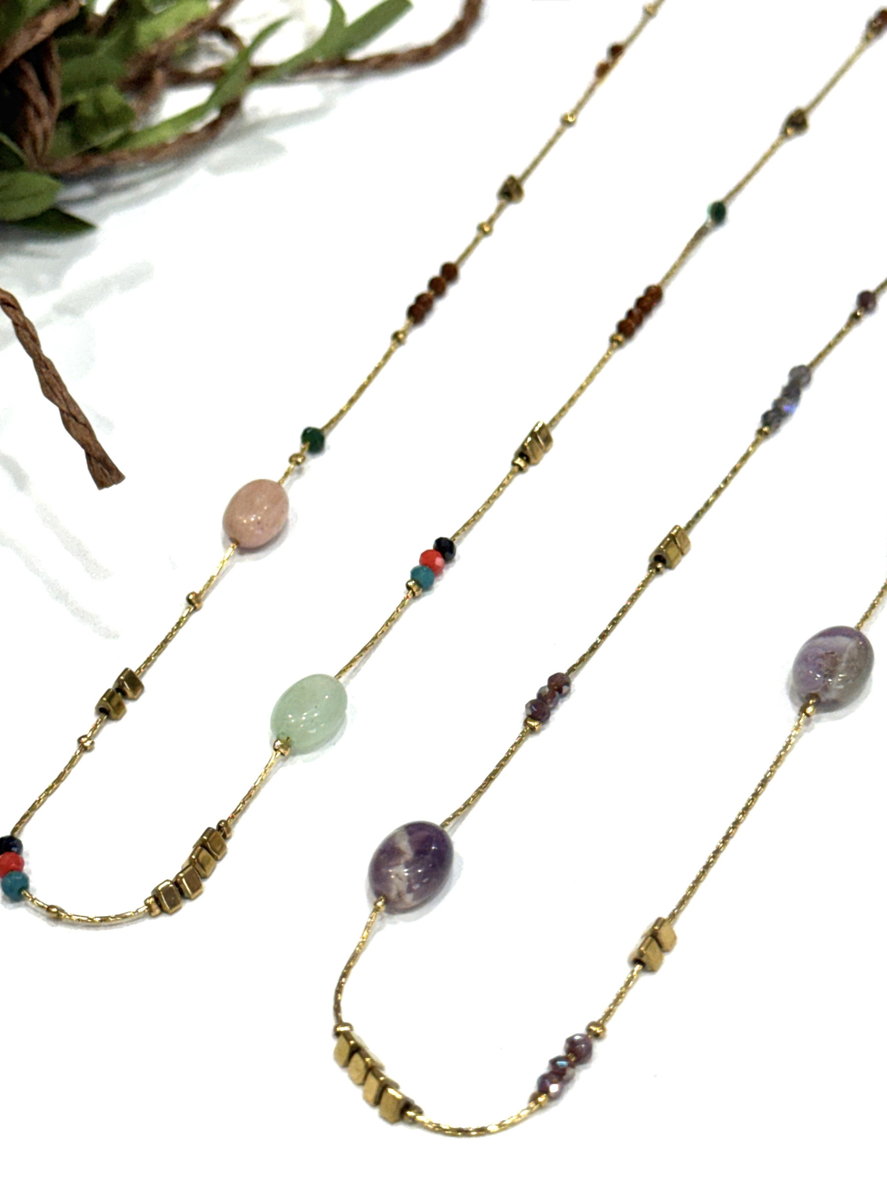 Grossiste MY ACCESSORIES PARIS - COLLIER EN PIERRES NATURELLES