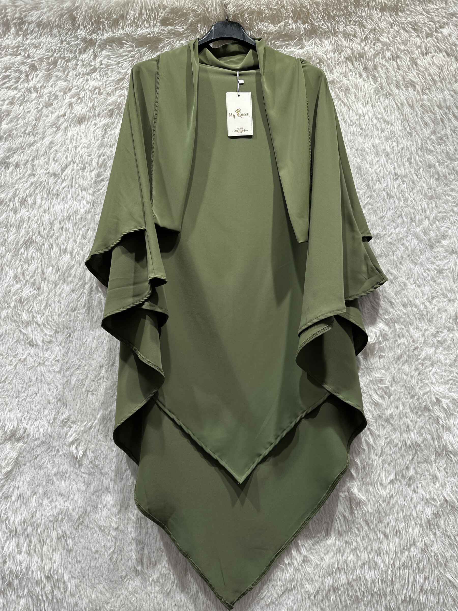 Grossiste My Queen - Khimar Doublé Élégant – Confort et Couvrance Optimale