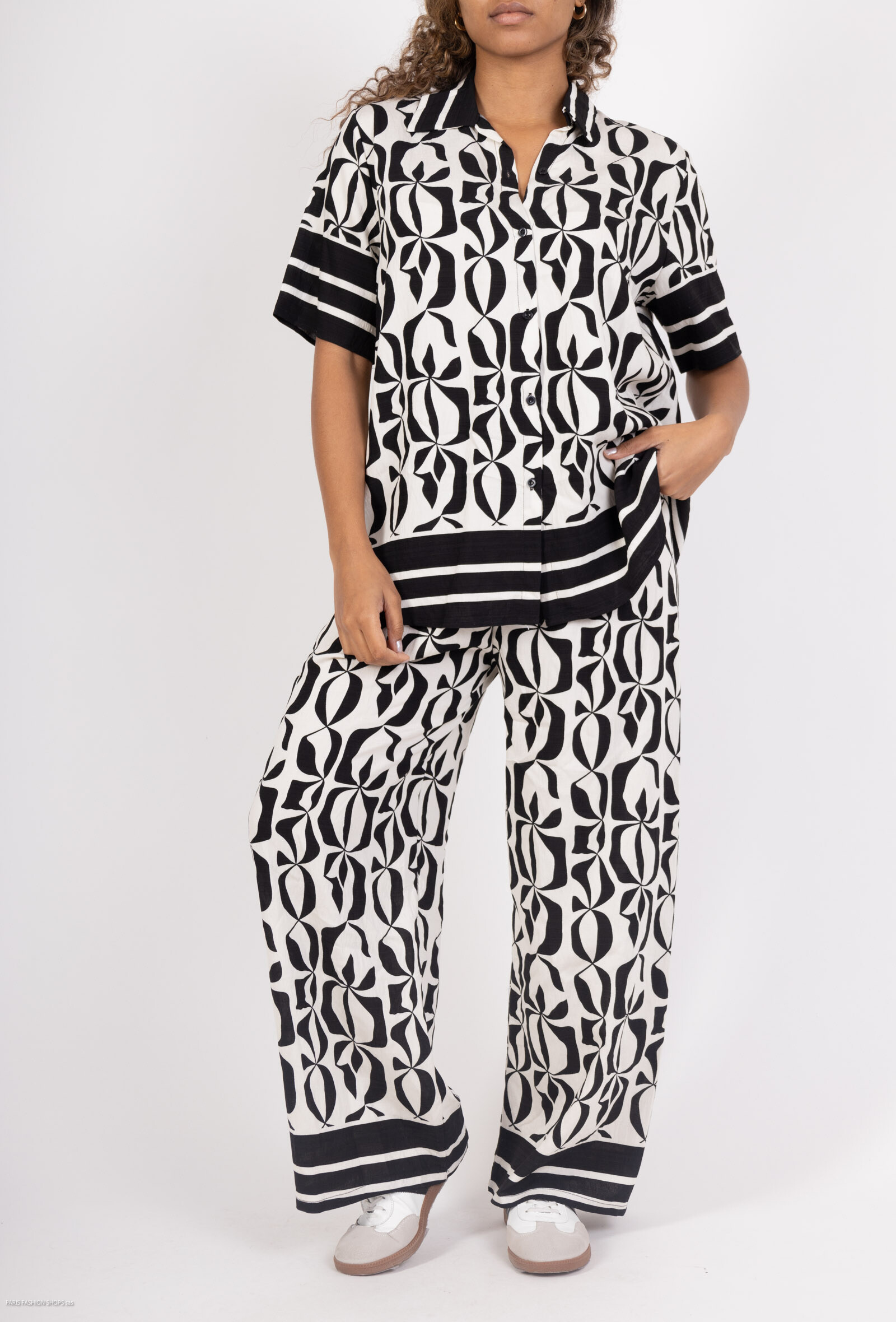 Wholesaler My Queen - Short sleeve set printed forms - graphic freshness