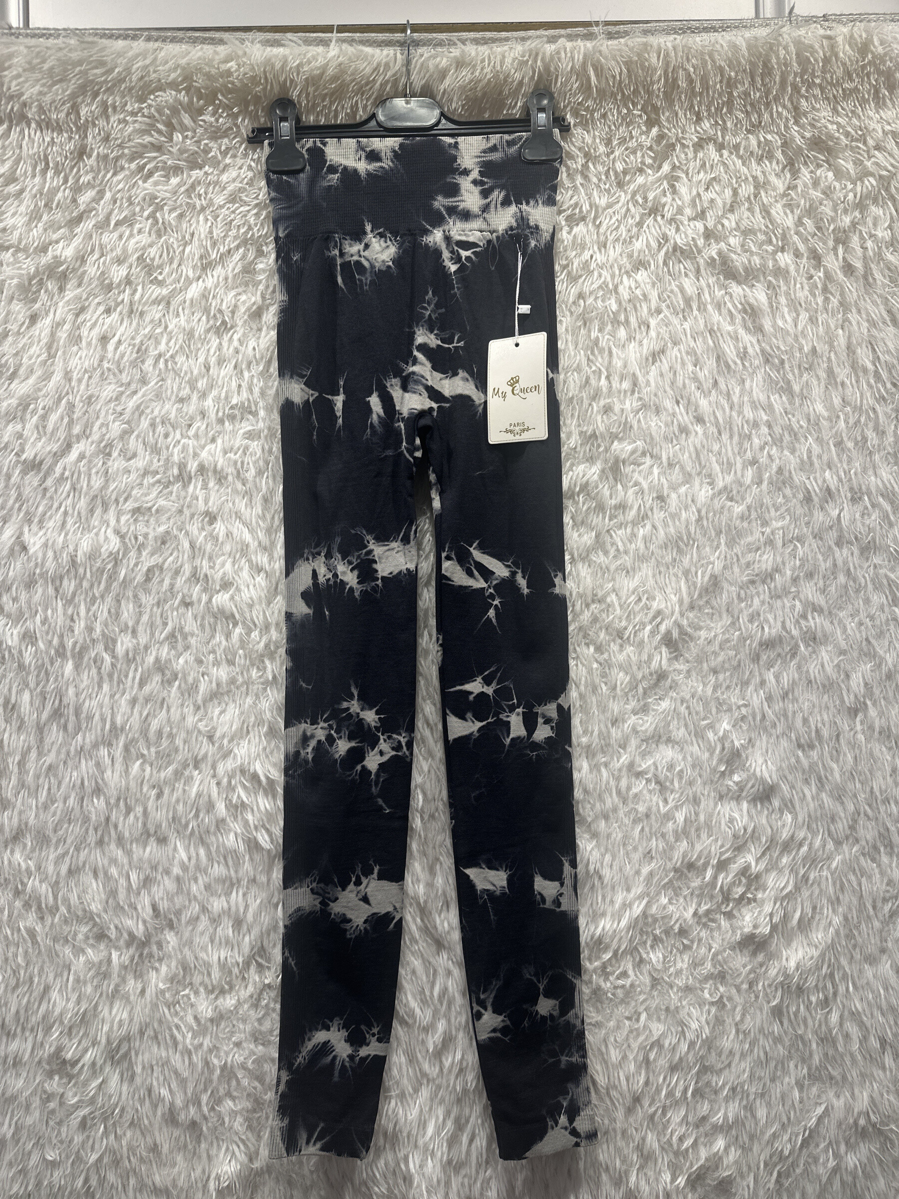 Wholesaler My Queen - Leggings "wave lift"-push-up effect & tie-dye