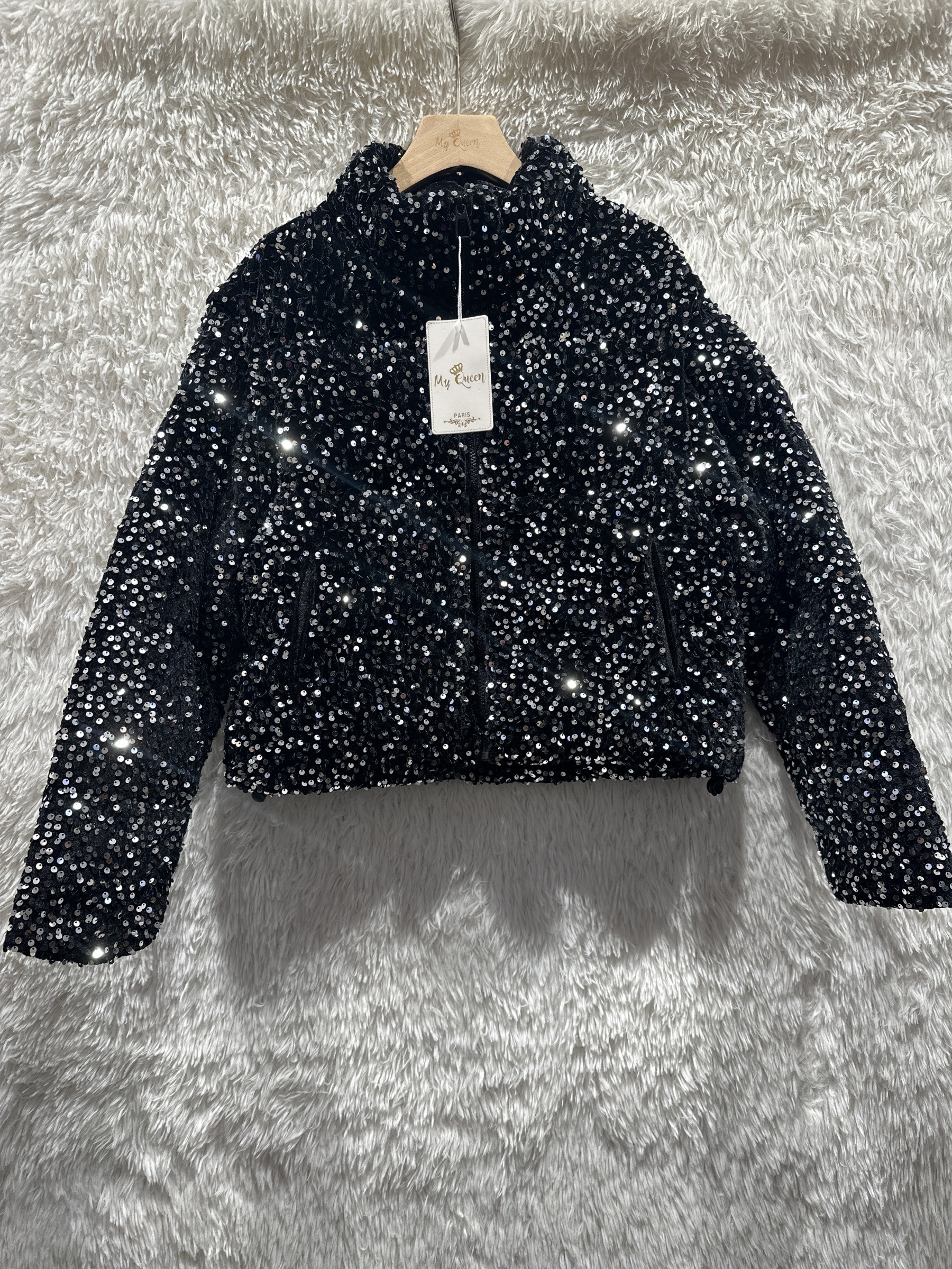 Wholesaler My Queen - Sequin coat