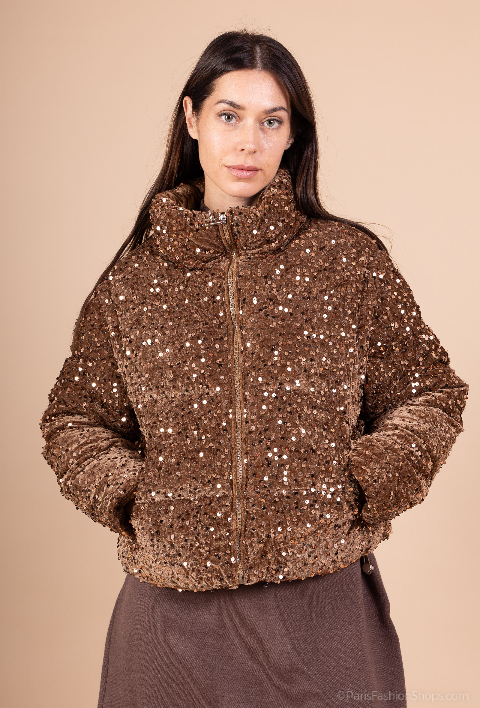 Wholesaler My Queen - Sequin coat