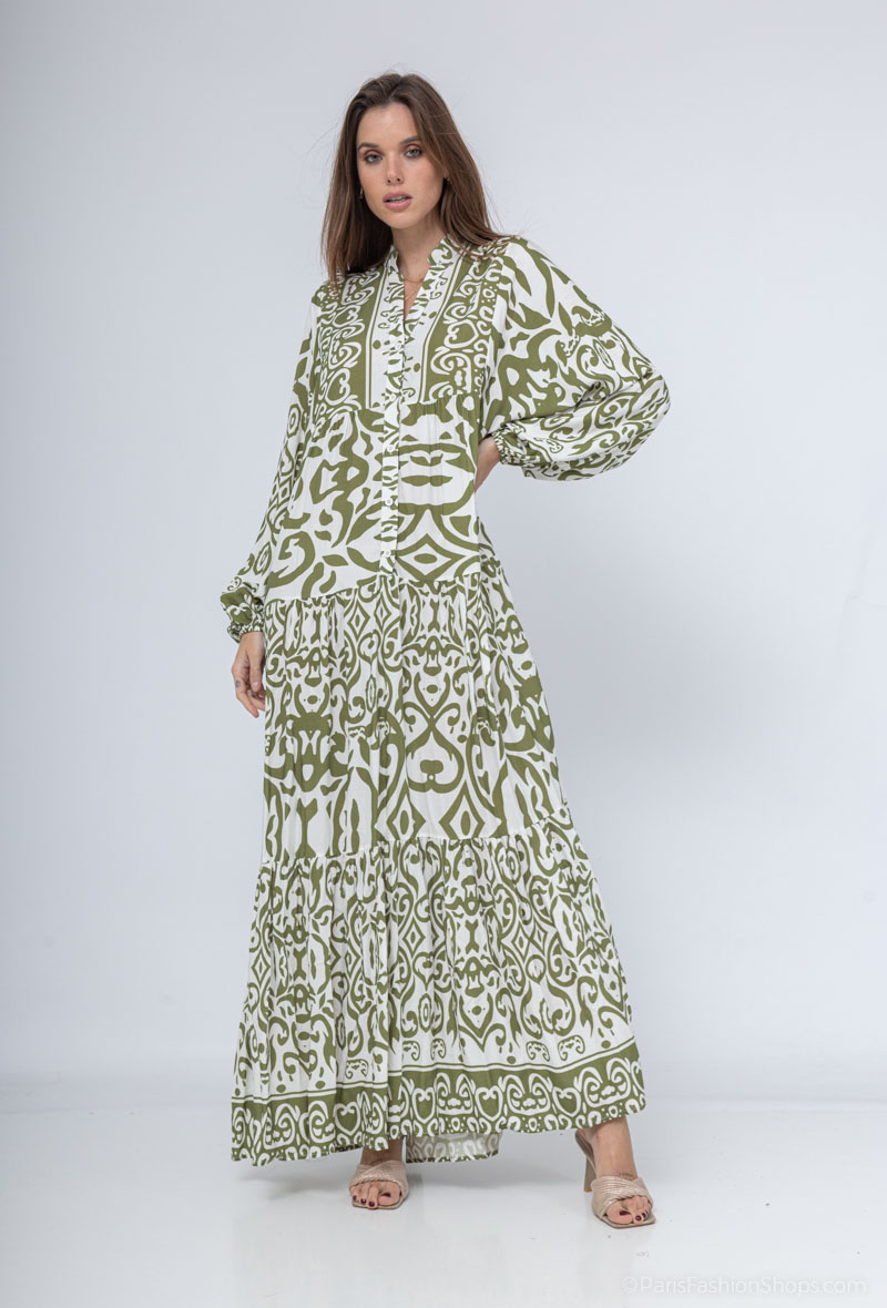 Wholesaler My Queen - Printed dress