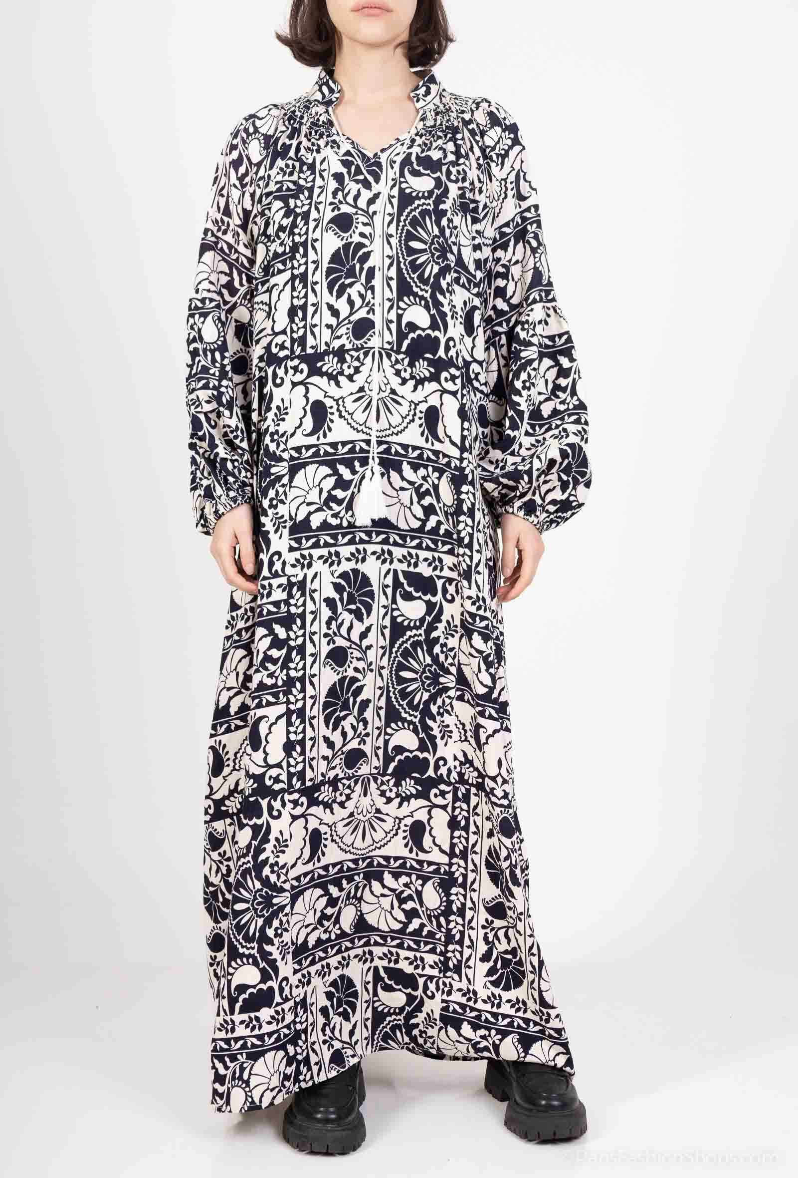 Wholesaler My Queen - Flower printed dress