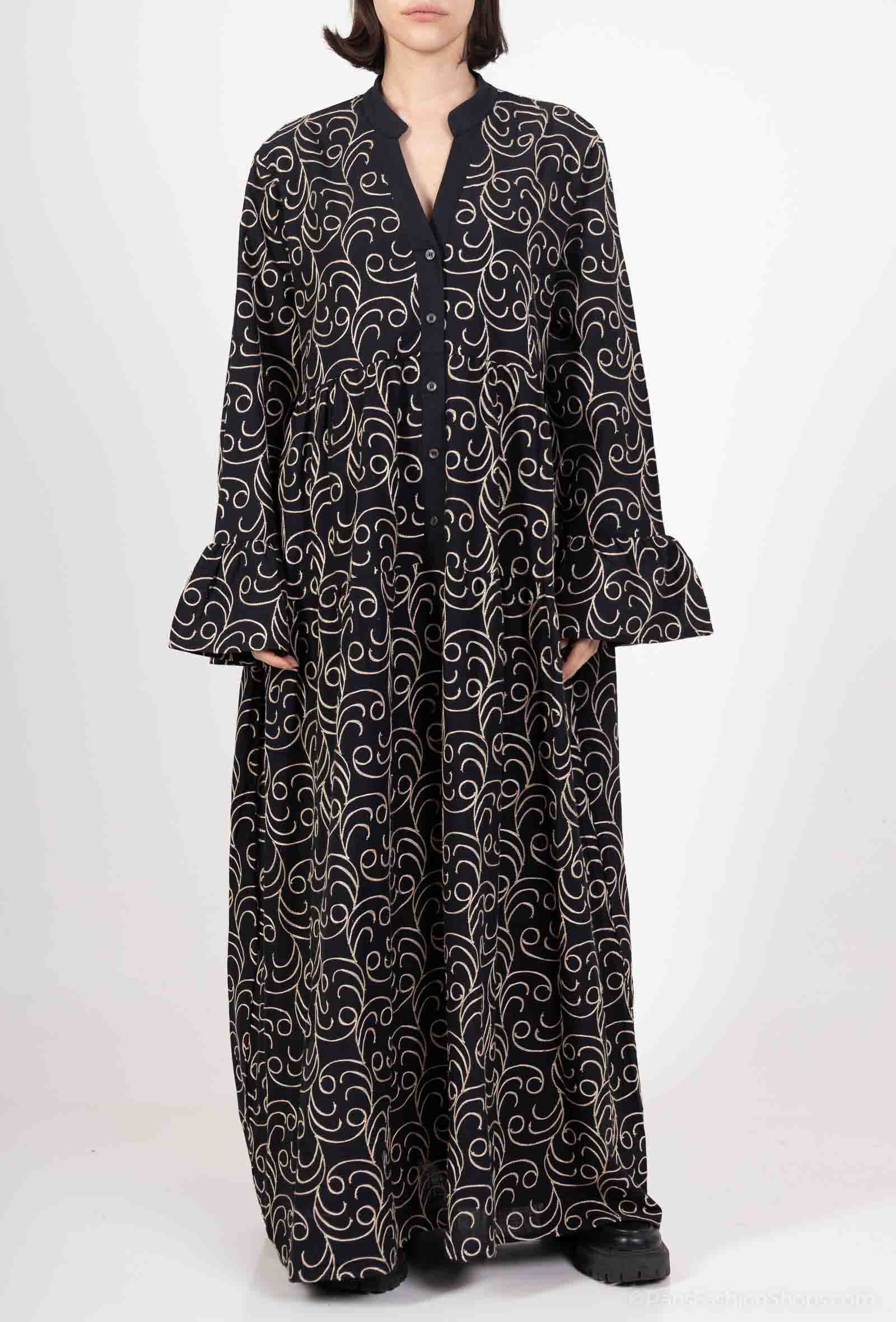 Wholesaler My Queen - Maxi embroidered dress