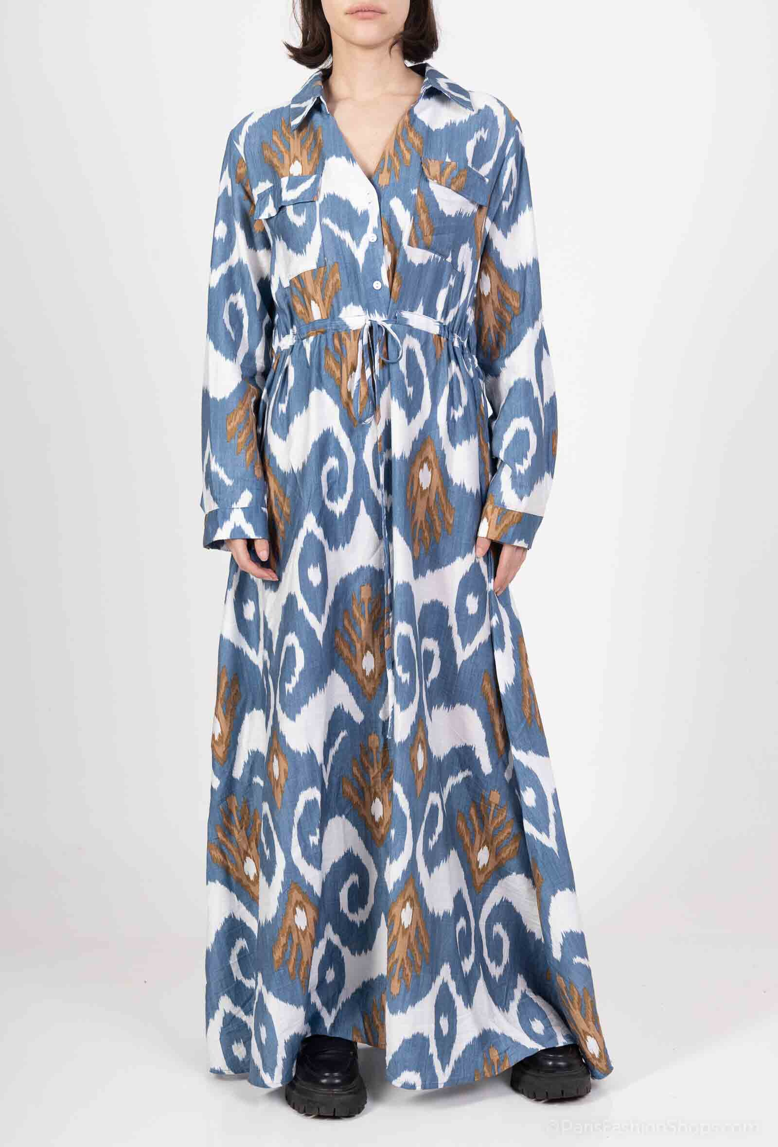 Wholesaler My Queen - Long dress two pockets