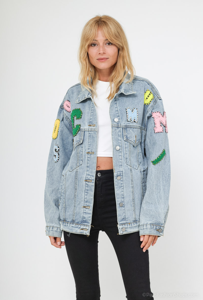 Grossiste My Queen - Veste en jean