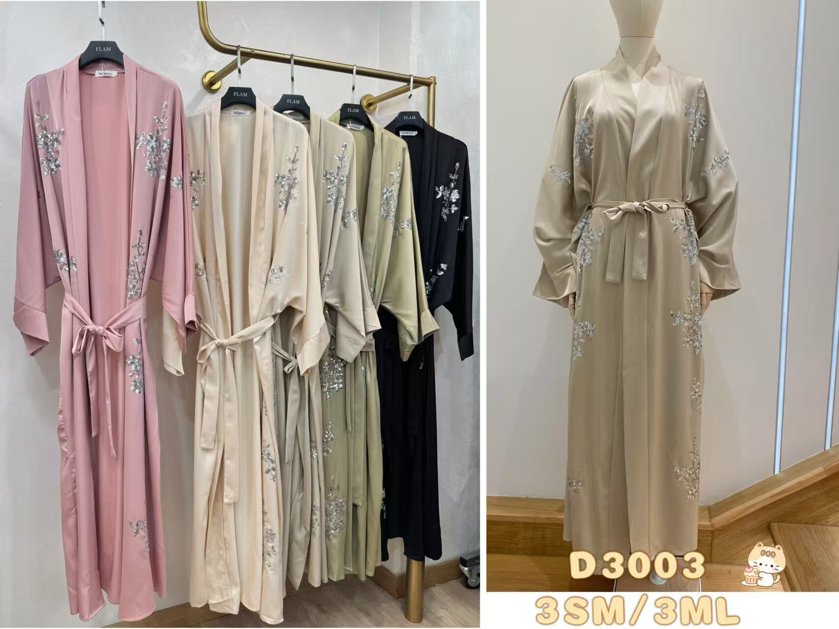Grossista My Style - Kimono abaya