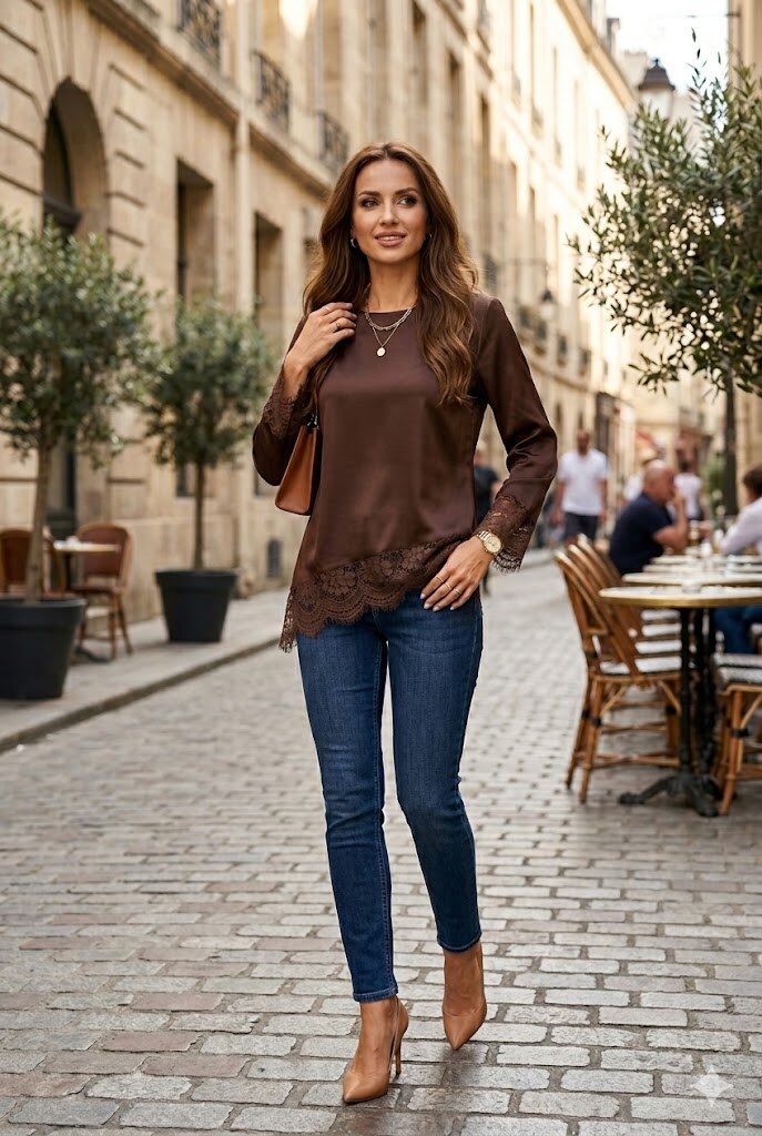 Mayorista My Style - Top de satén