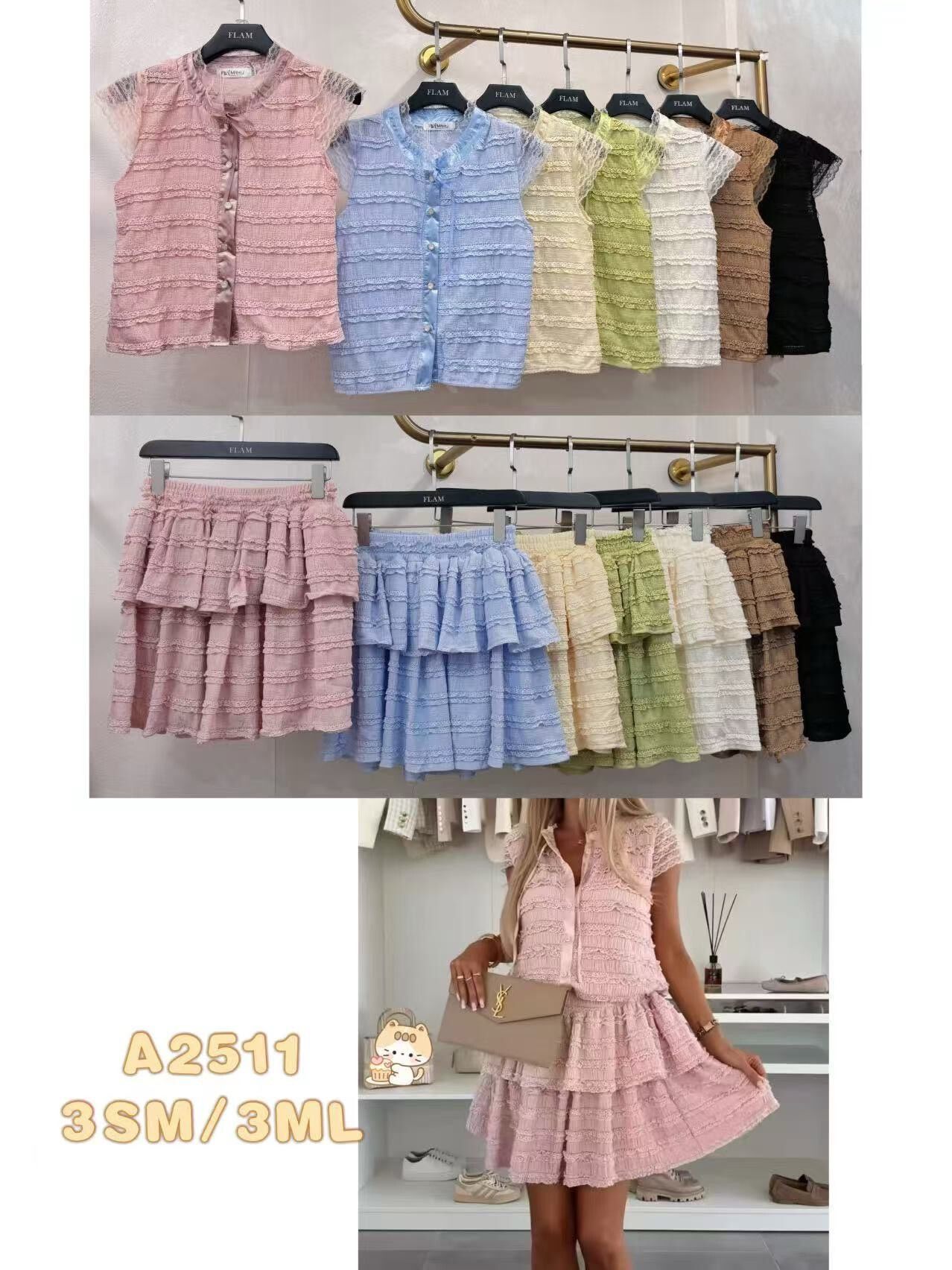Grossista My Style - Abito top e gonna corta