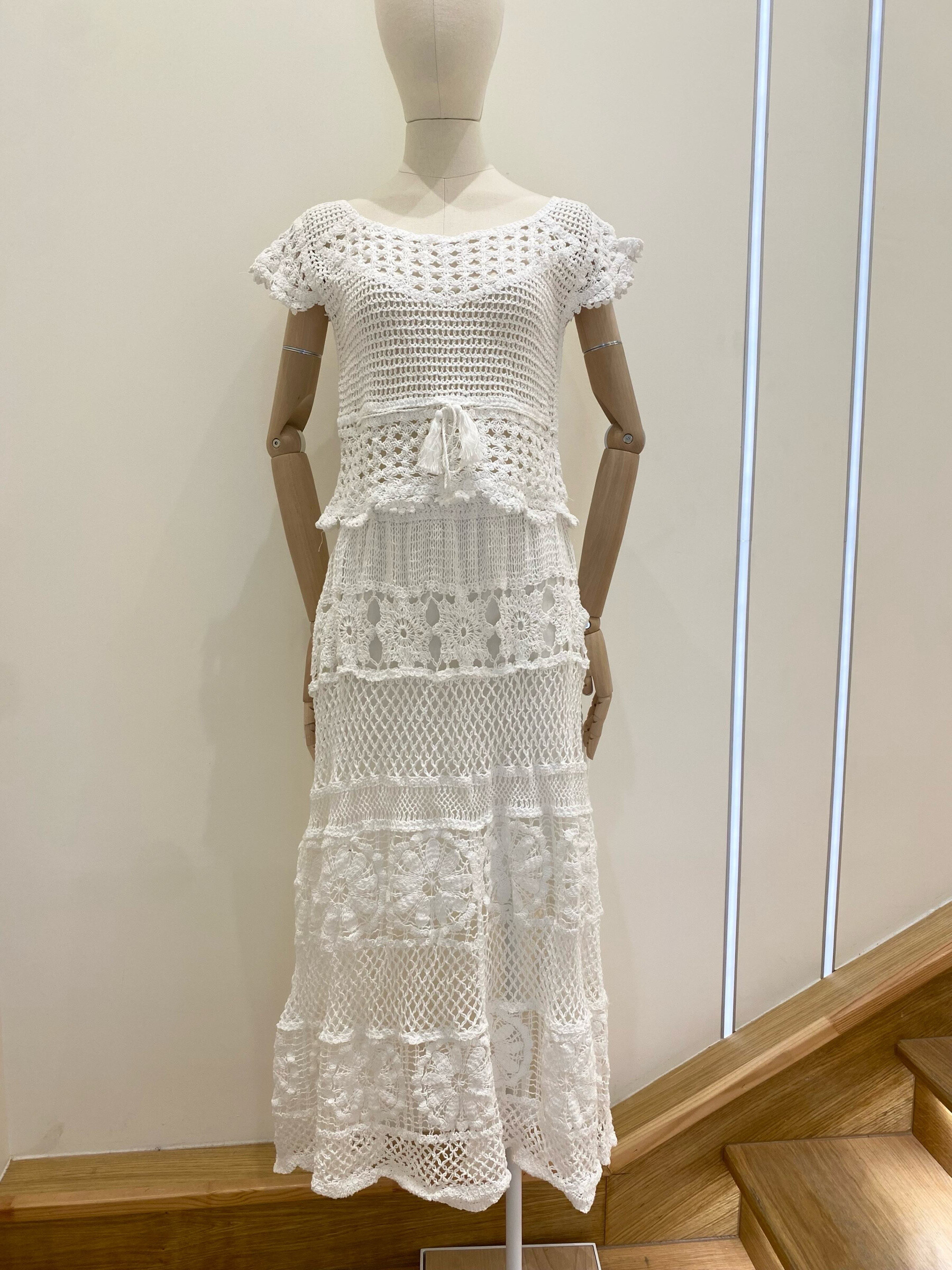 Grossista My Style - Set top in pizzo + gonna