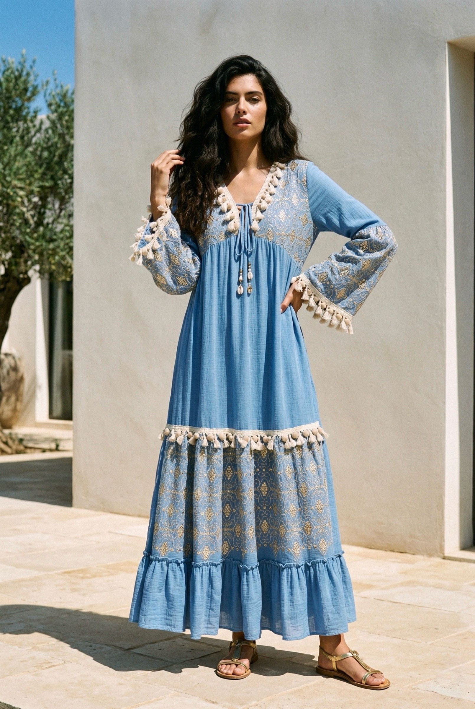 simple linen maxi dress Linen Maxi Dress DARA – Linen Fairytales