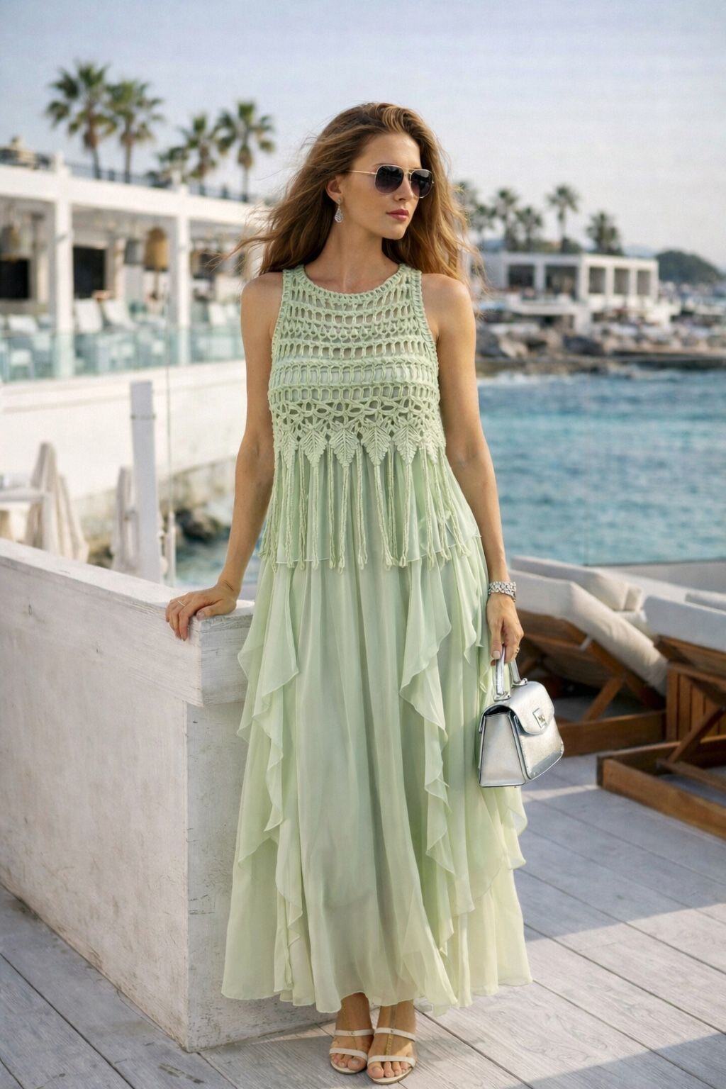 Mayorista My Style - Vestido largo sin mangas