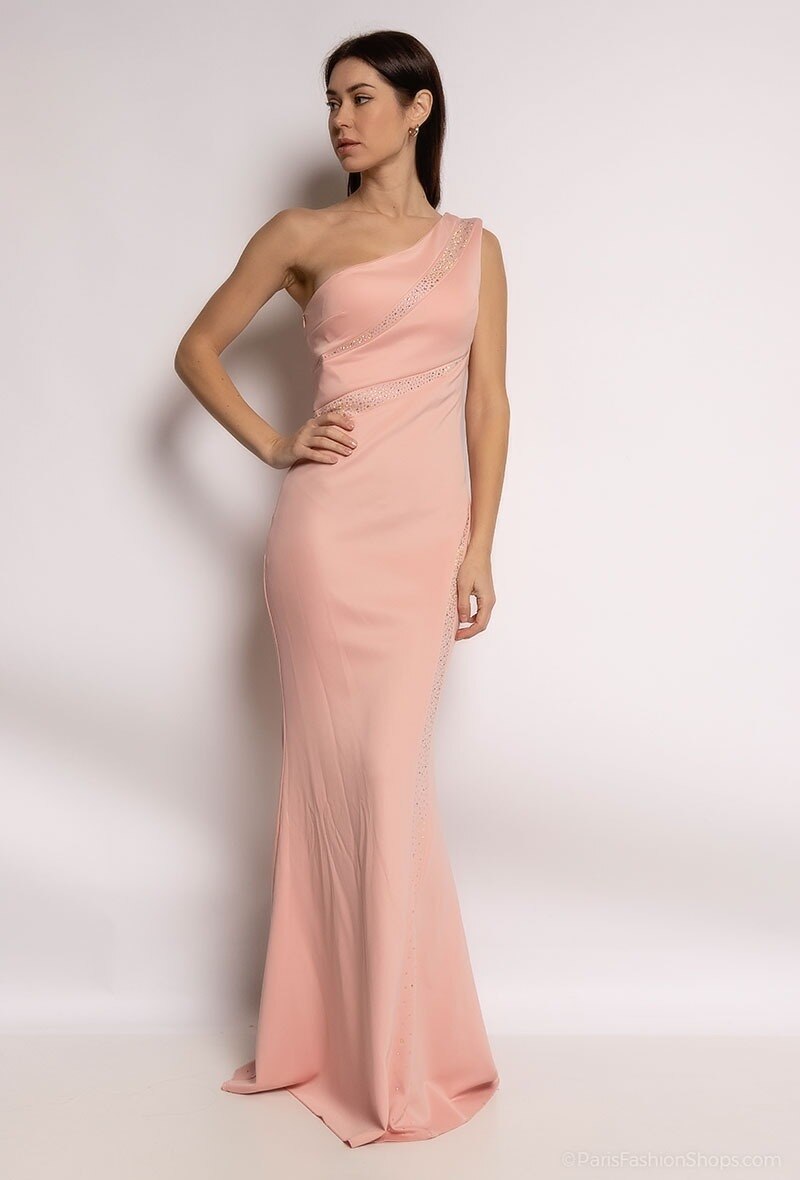 Grossiste My Style - Robe avec bandes en strass
