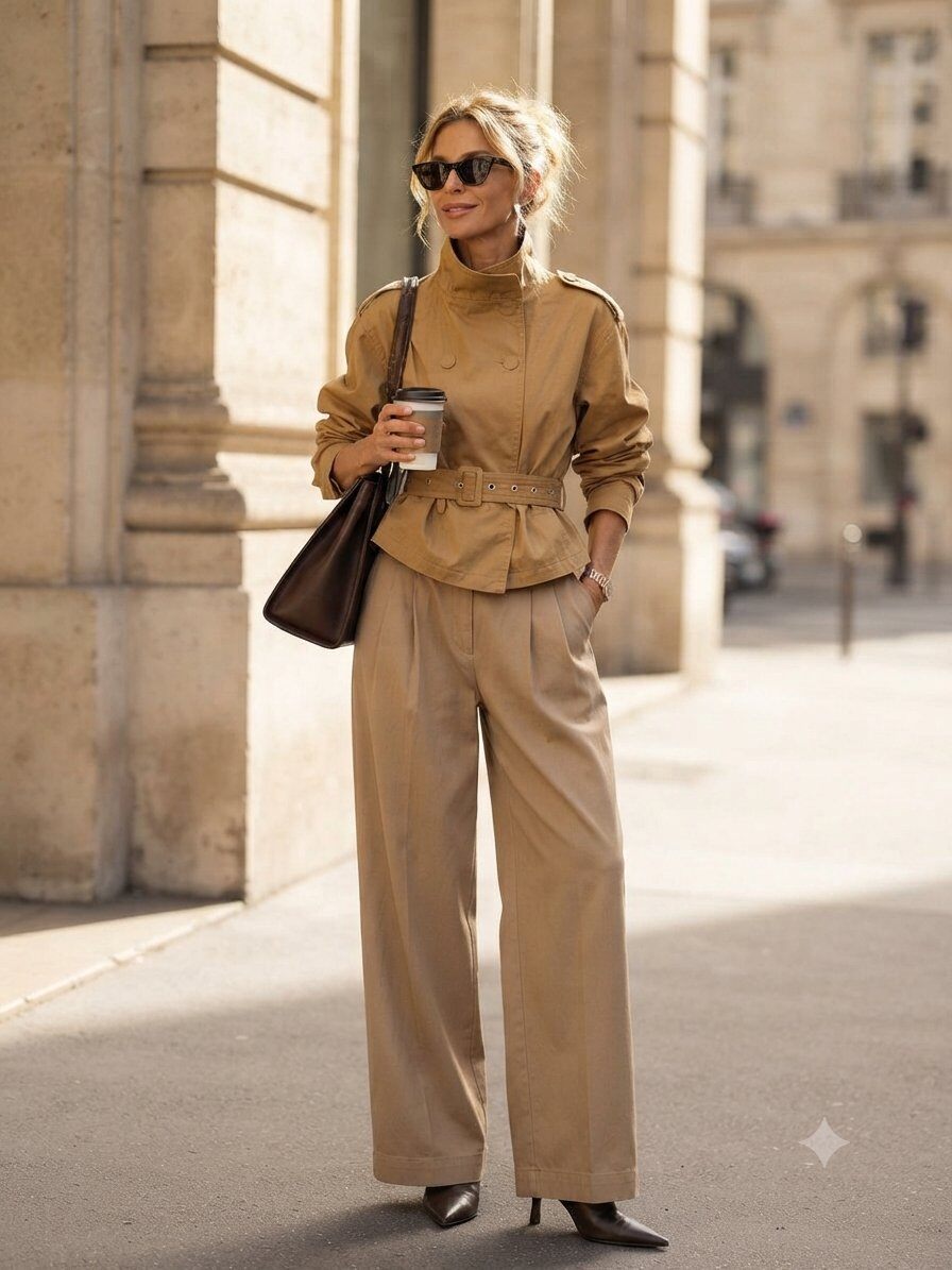 Grossiste My Style - Veste courte en trench
