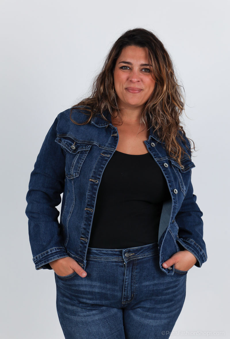 Wholesaler My Tina's - Classic denim jacket