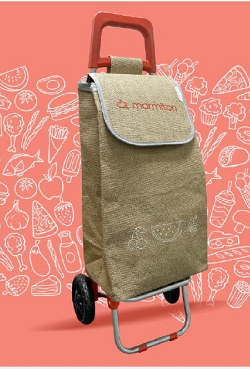 Mayorista MY VALISE - CARRO DE COMPRAS DE YUTE