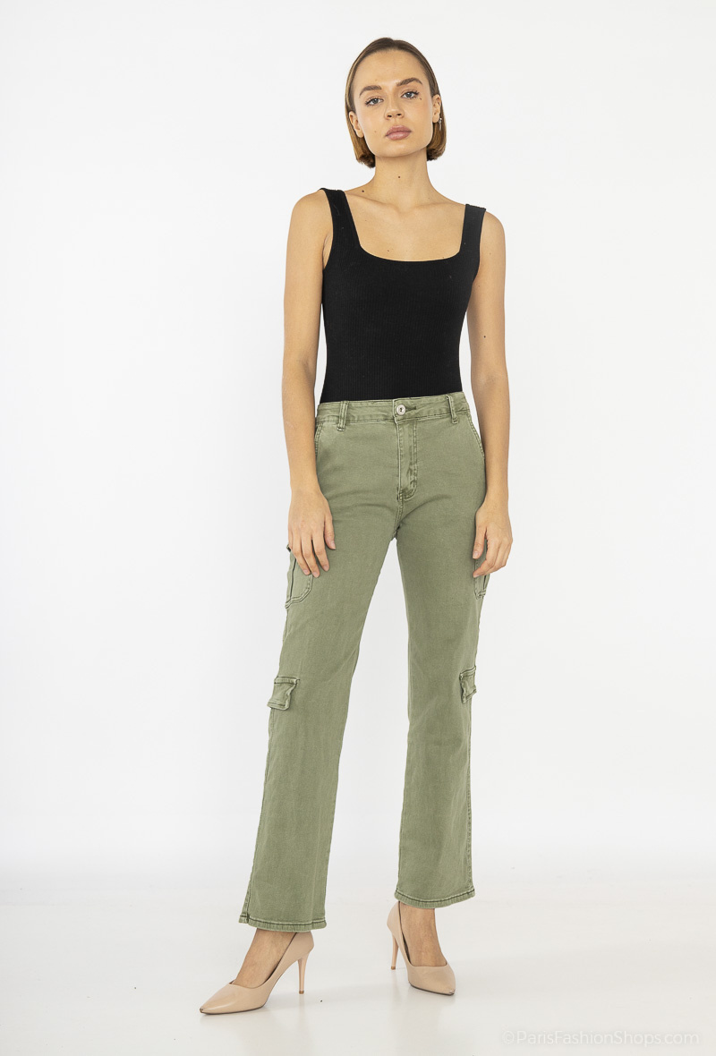 Wholesaler MyBestiny - Long skirt with cargo