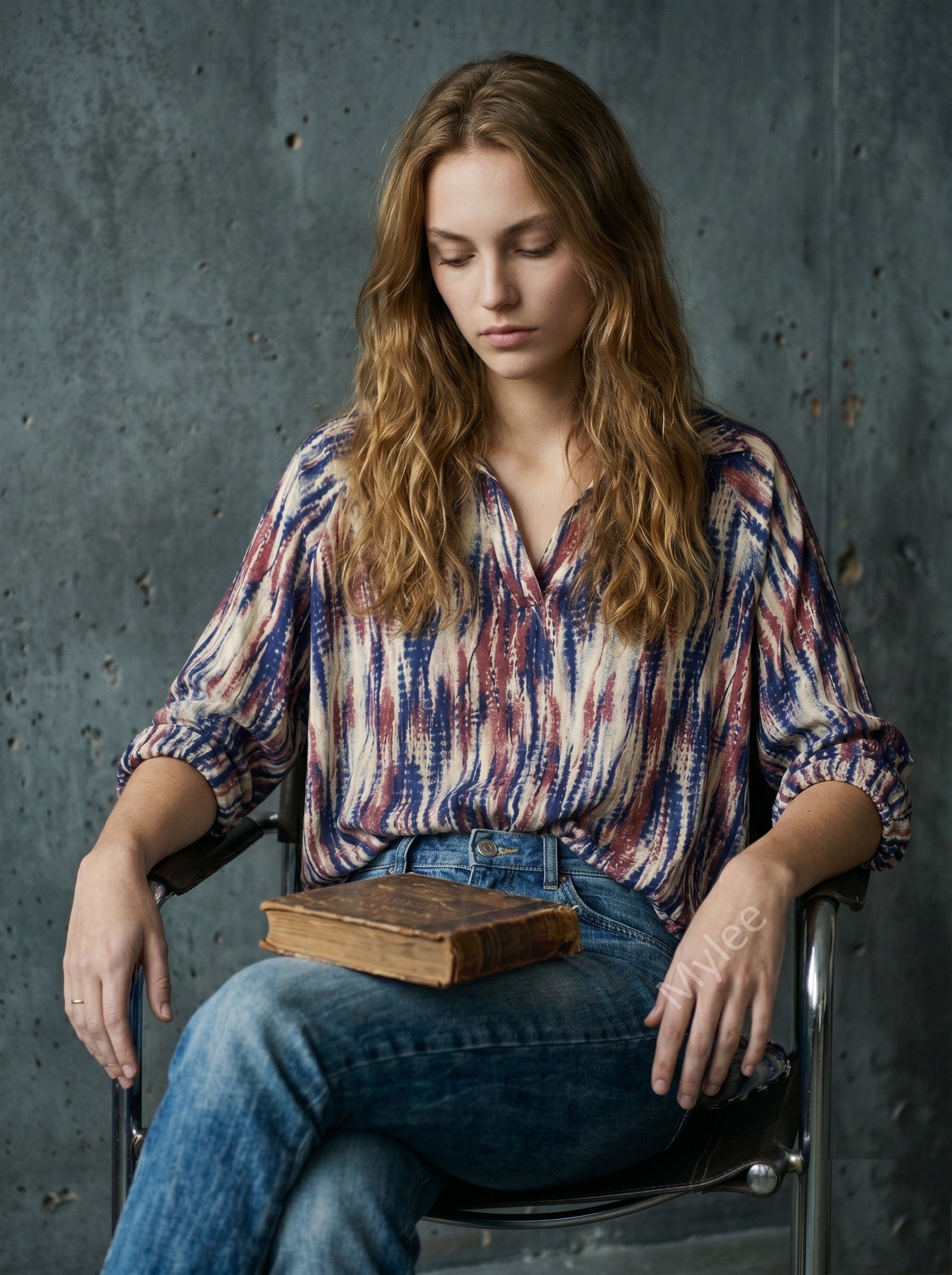 Grossista Mylee - Camicetta con stampa Ikat