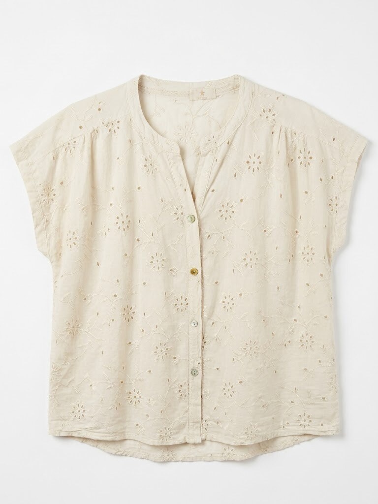 Wholesaler Mylee - English Embroidery Blouse