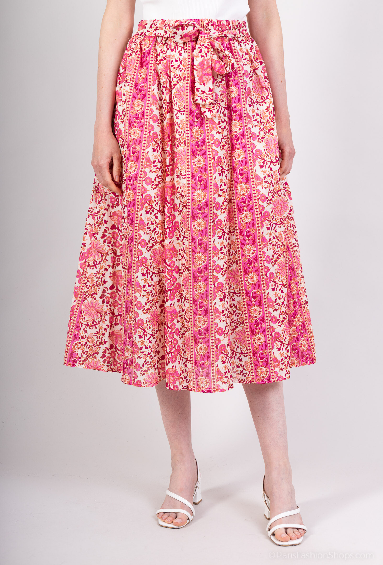 Wholesaler Mylee - Flower cotton sail skirt