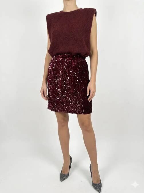 Wholesaler Mylee - Short sequin skirt