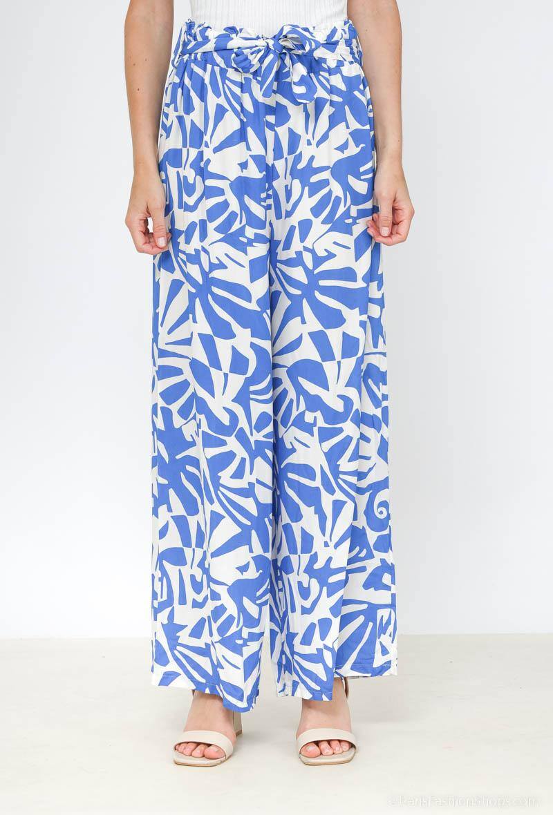 Mayorista Mylee - Pantalones con estampado hawaiano