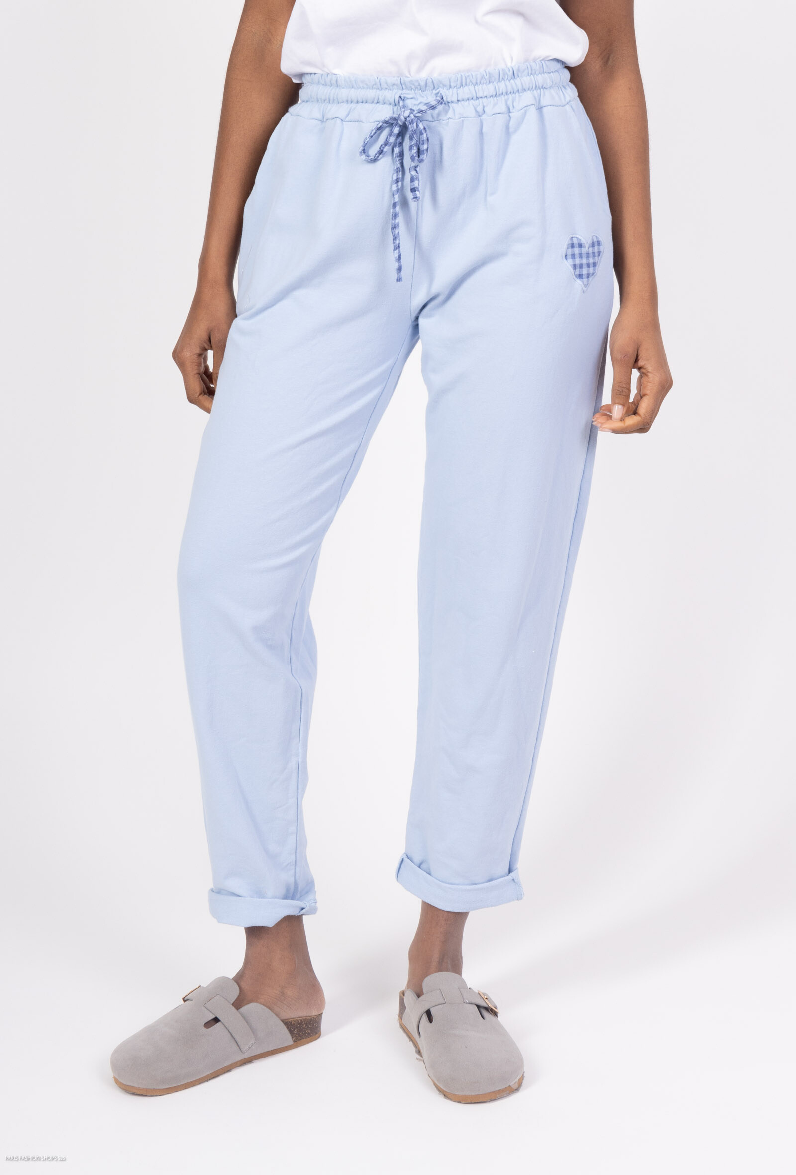 Wholesaler Mylee - Jogging pants embroidery in Vichy