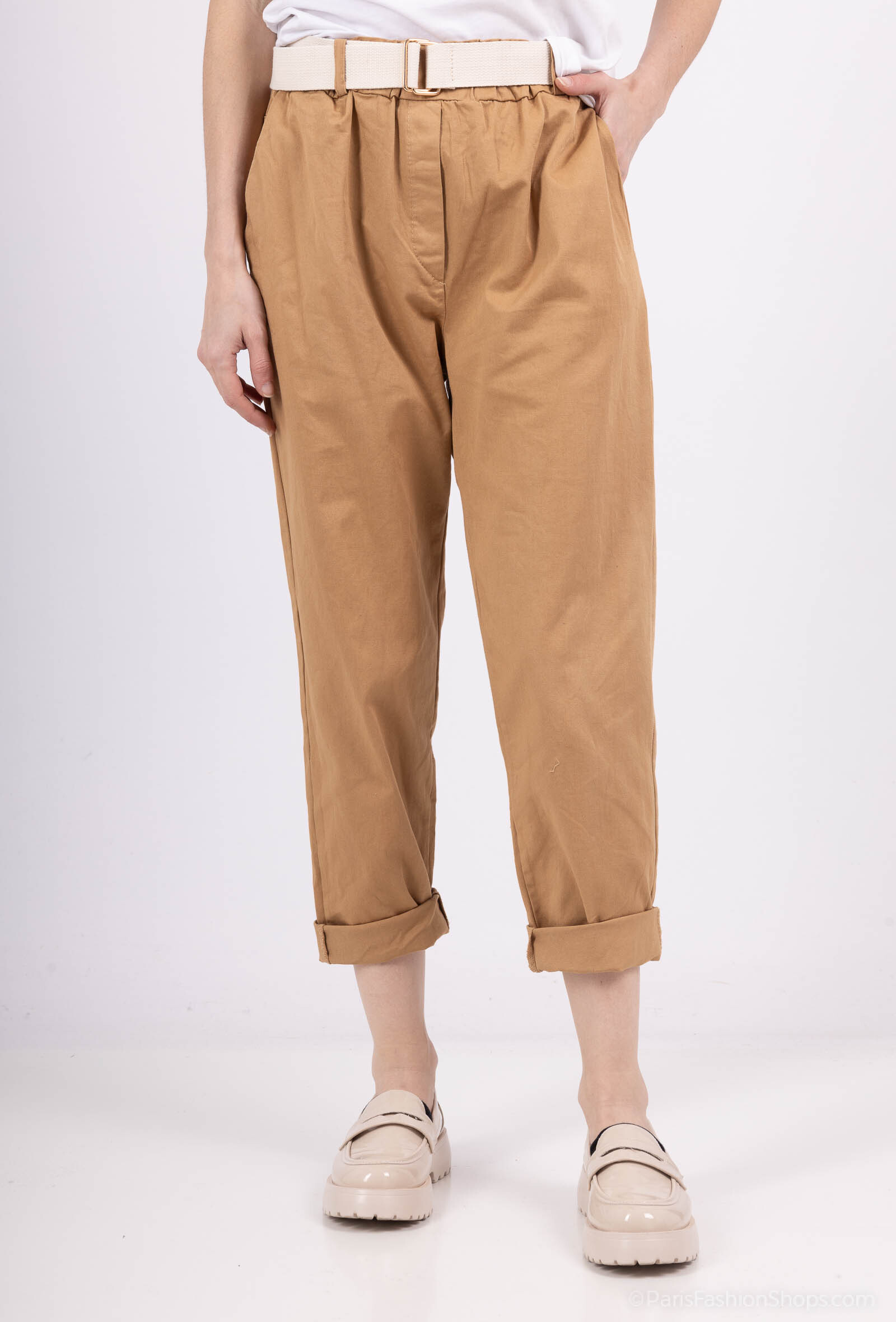Wholesaler Mylee - Carrot pants with belt