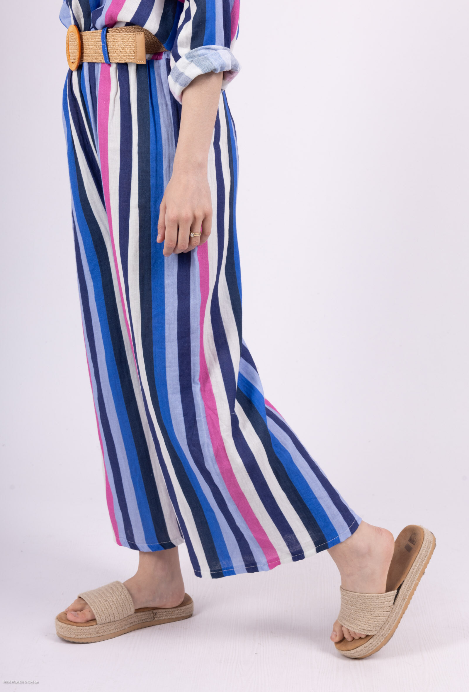 Wholesaler Mylee - Striped cotton gauze pants