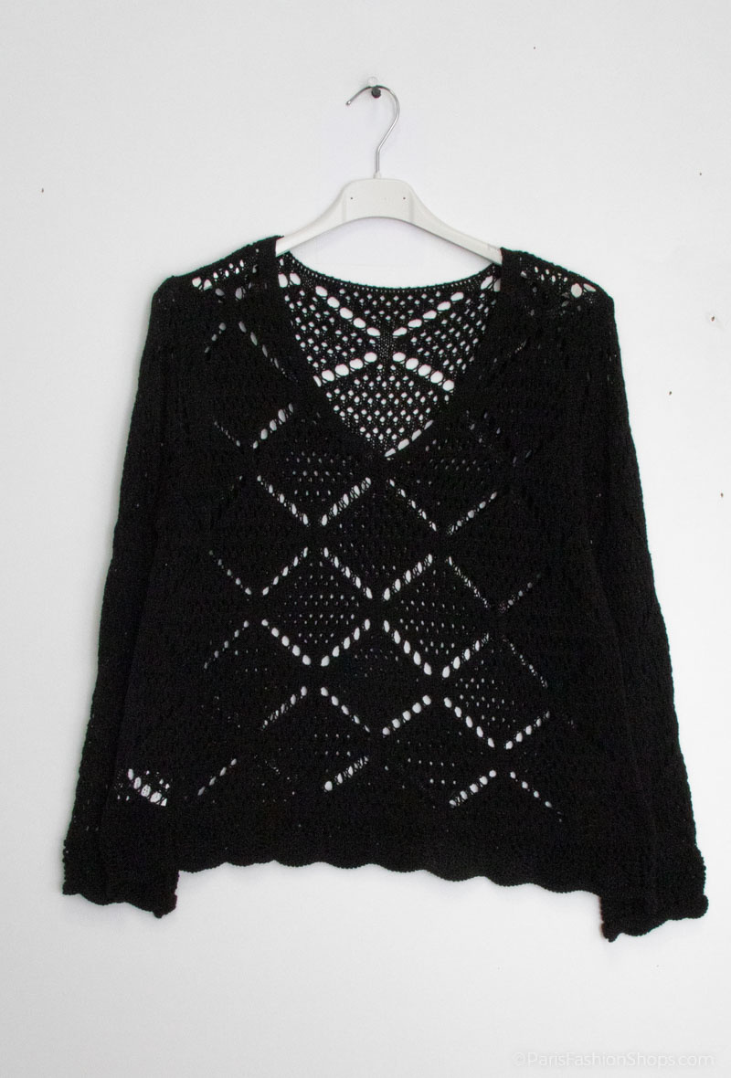Großhändler Mylee - Durchbrochener Baumwollpullover