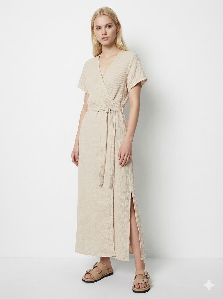 Grossiste Mylee - Robe Gaze de Coton