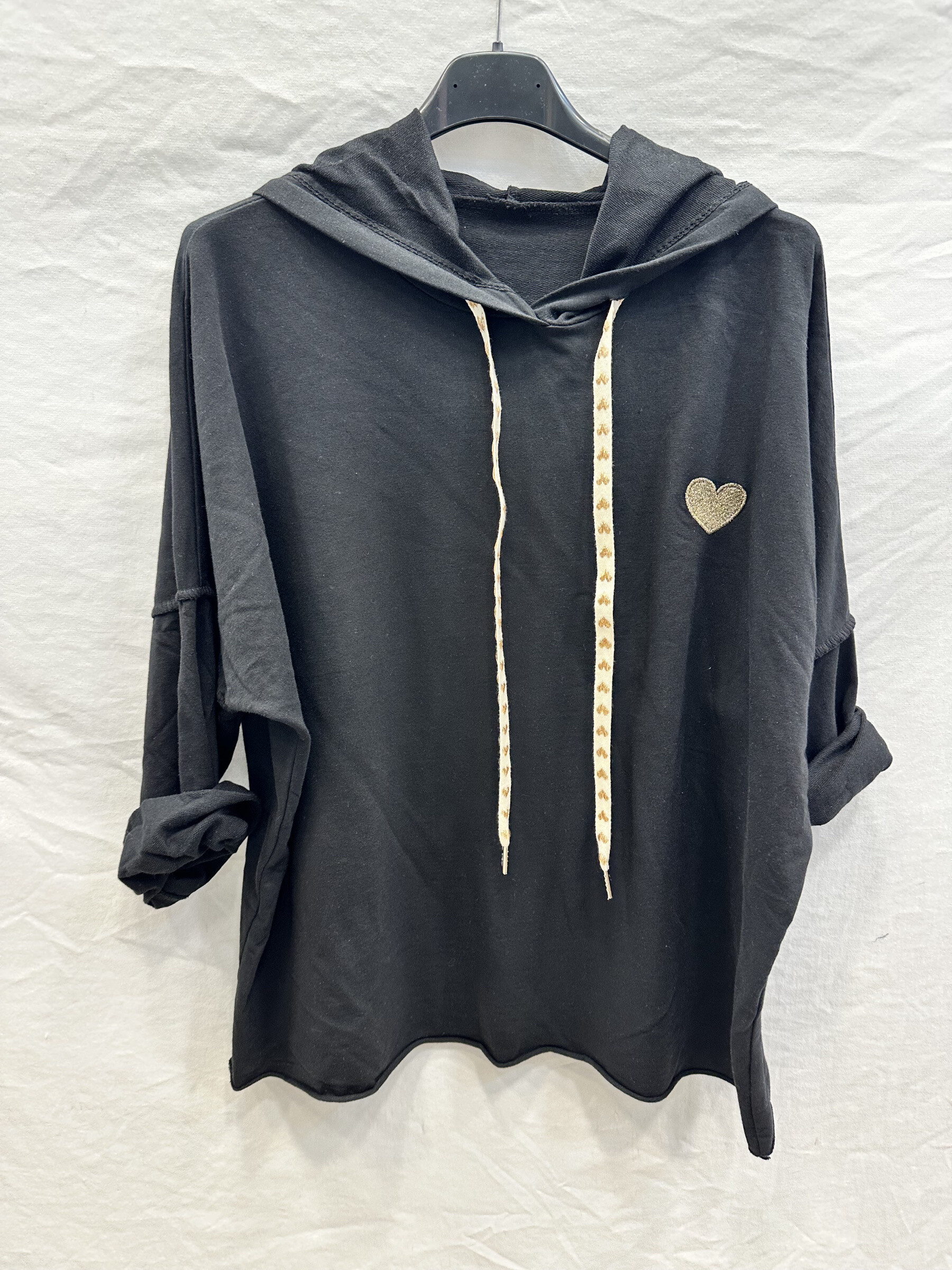 Wholesaler Mylee - Heart embroidered hood