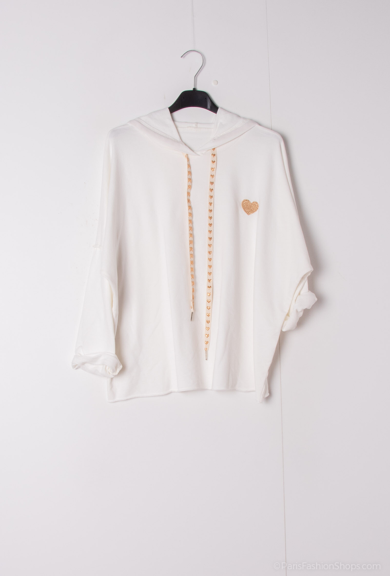 Wholesaler Mylee - Heart embroidered hood